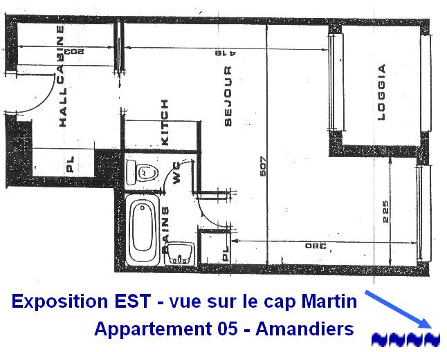plan appartement 05 amandiers